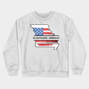 SMALL AMERICAN TOWN: BLACKWATER - MISSOURI Crewneck Sweatshirt